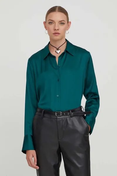 Рубашка Abercrombie & Fitch, зеленый