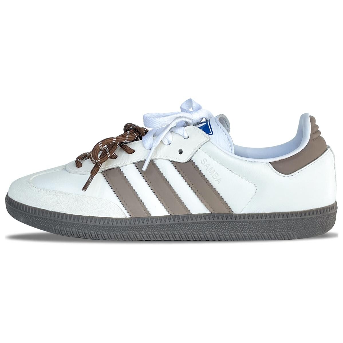 Кроссовки adidas originals SAMBA OG Skateboarding Shoes Unisex Low-top White/green, зеленый