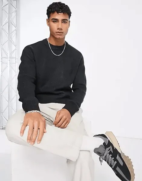 Джемпер Pull&Bear, черный