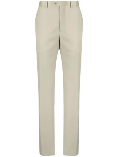 Brioni прямые брюки, нейтральный цвет