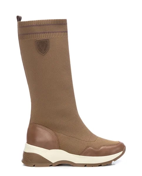Коричневые спортивные женские ботинки на эластичной ткани Carmela, коричневый