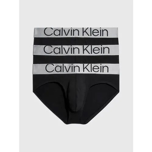 Трусы CALVIN KLEIN, 3 шт., размер L, черный