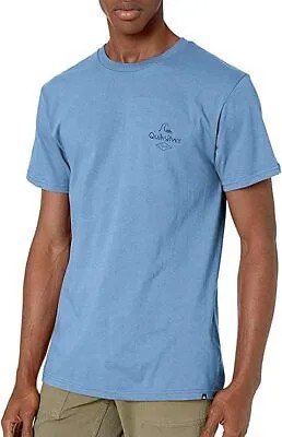 Мужская футболка Quiksilver Diamond Tails, Quiet Harbor, средний размер