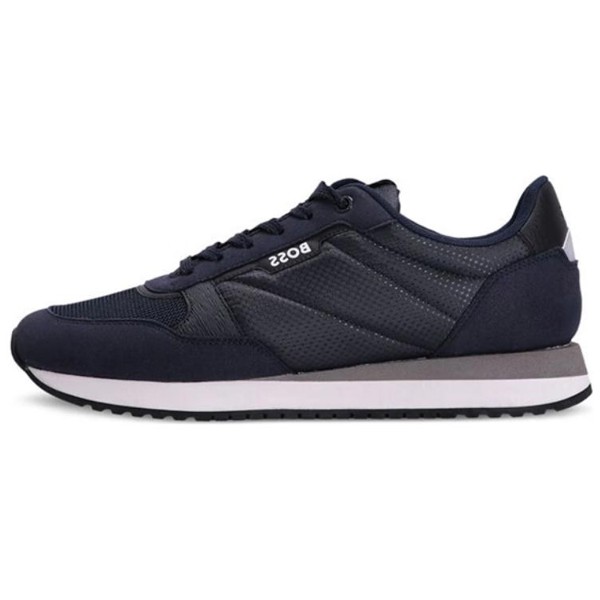 Кроссовки BOSS Kai Runn Panelled Sneakers, синий