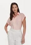 Блуза на пуговицах BROONO SHORT SLEEVE SHIRT Ralph Lauren, розовый