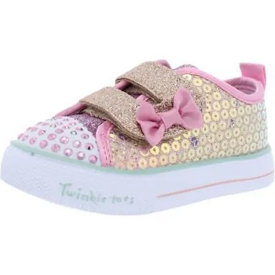 Туфли Twinkle Toes от Skechers Girls Mini Mermaid Gold Light-Up Shoes BHFO 1606