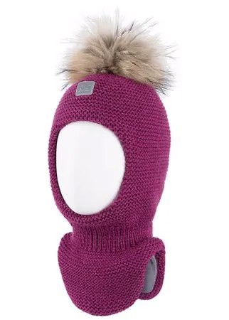 Шапка - шлем зимняя NIKASTYLE 10з6621 цикламен 50-54