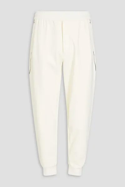 Спортивные брюки из эластичного джерси с принтом Y-3, цвет Off-white