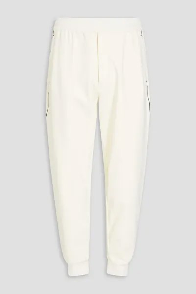 Спортивные брюки из эластичного джерси с принтом Y-3, цвет Off-white