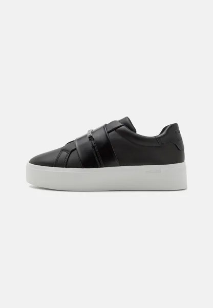 Мокасины Calvin Klein FLATFORM CUPSOLE SLIP, черный