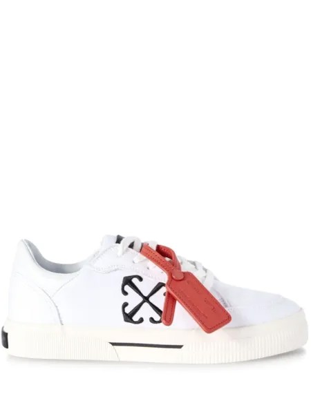 Off-White кеды New Low Vulcanized, белый