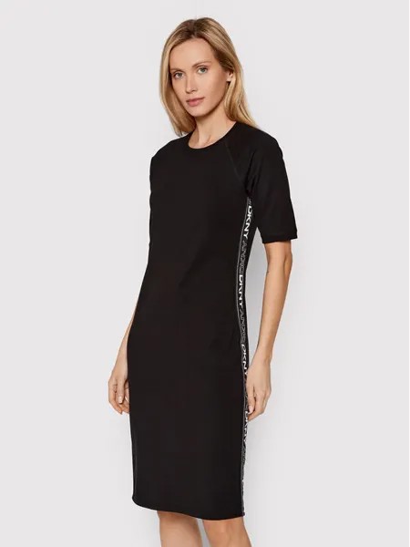 Платье на каждый день, стандартного кроя Dkny Sport, черный