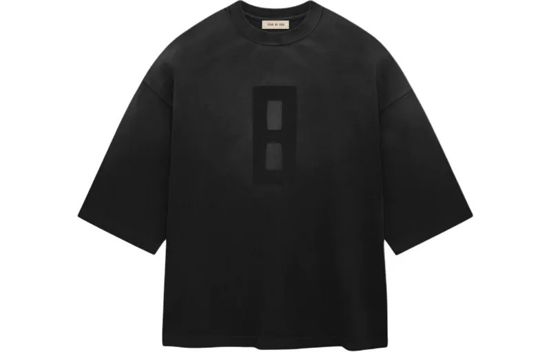 Футболка унисекс черная Fear Of God, черный