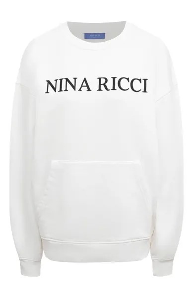 Хлопковый свитшот Nina Ricci