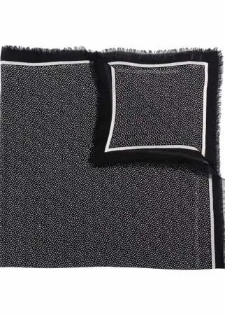 Saint Laurent платок в горох