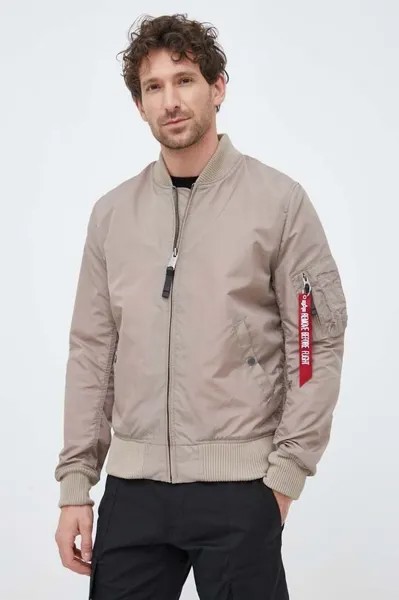 Куртка-бомбер МА-1 ТТ Alpha Industries, бежевый