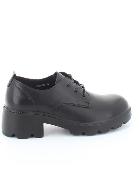 Туфли Baden женские демисезонные, размер 37, цвет черный, артикул CV208-080