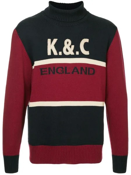 Kent & Curwen трикотажный свитер 'England'