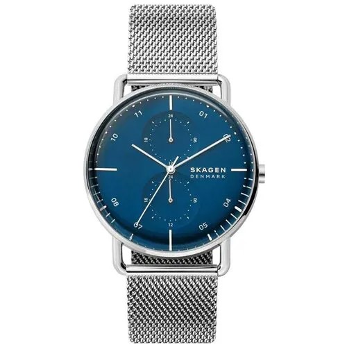 Наручные часы SKAGEN Horizont SKW6690, серебряный, синий