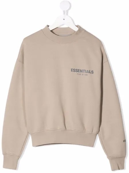 FEAR OF GOD ESSENTIALS KIDS толстовка с логотипом