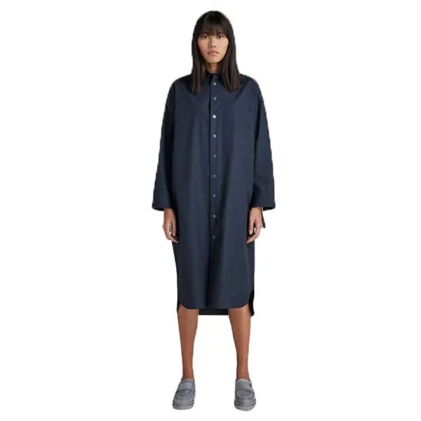 Длинное платье G-Star D22160 Long Sleeve, черный