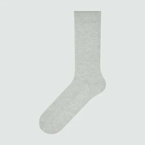 Носки Uniqlo, размер 24, серый