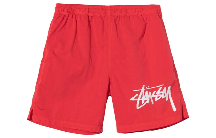 Повседневные шорты Nike X Nike Cobranded Series унисекс красного цвета Stussy, красный