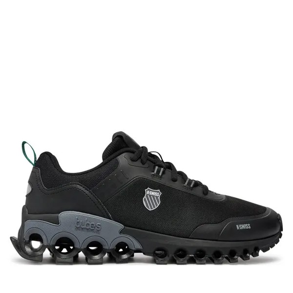 Кроссовки K-Swiss Tubes Grip 09081-068-M Black/Charcoal/Black 68, черный