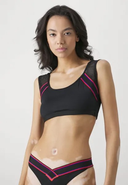 Верх бикини Speedo, цвет anthracite