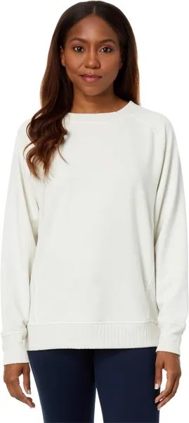 Толстовка Jockey Active Cozy Fleece Oversized Rib Detail Crew, цвет Birch