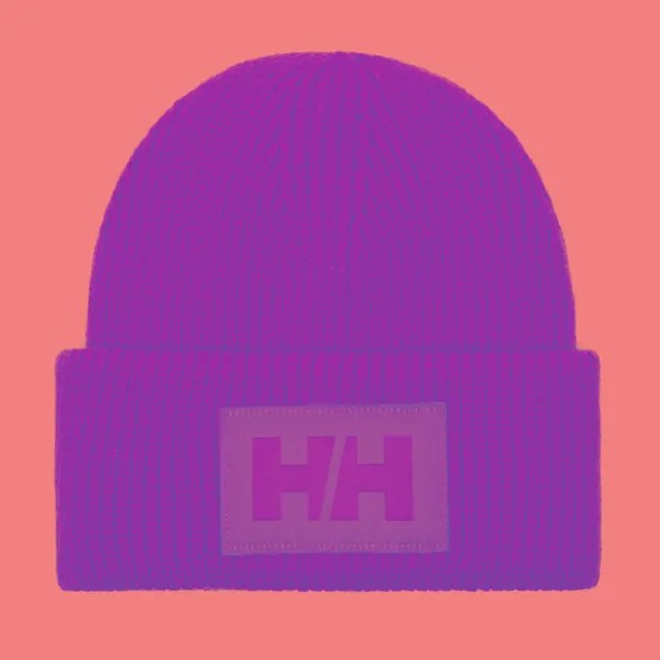 Шапка мужская Helly Hansen HH Box Beanie жёлтая, one size