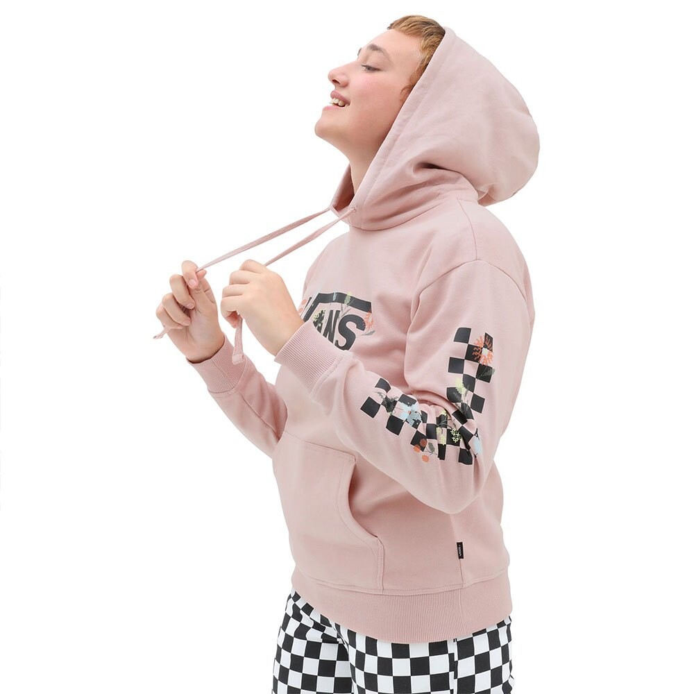 Худи Vans Wyld Tangle Micro Disty, розовый