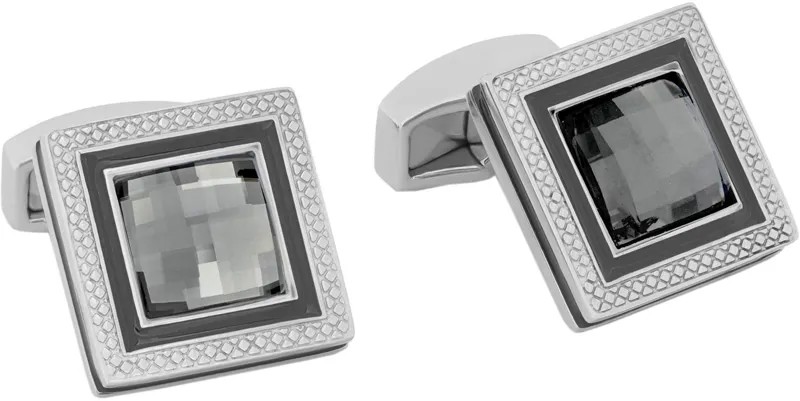 Запонки мужские Tateossian CL8923 серебристые