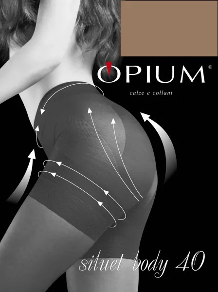 Колготки женские Opium SiluetBody40bronzo4 бронзовые 4