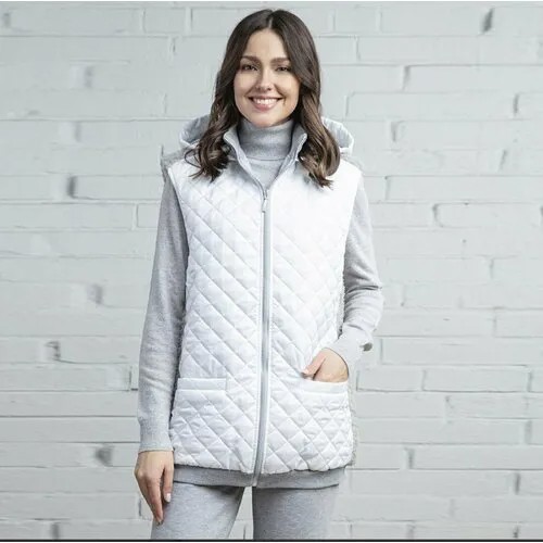 Жилет Wool & Co, размер 44, белый