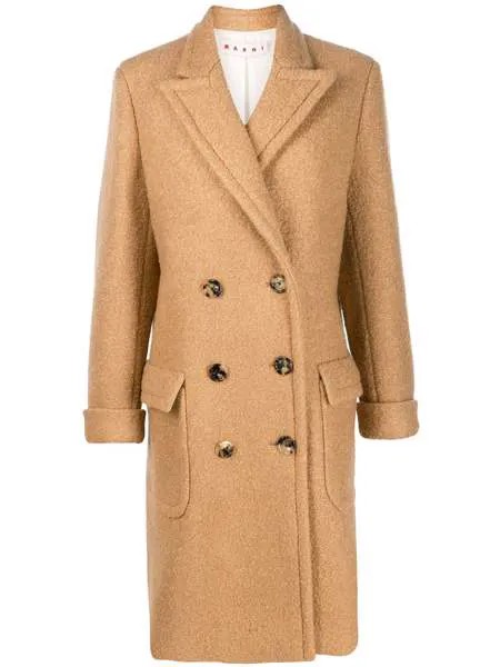 Marni двубортное пальто