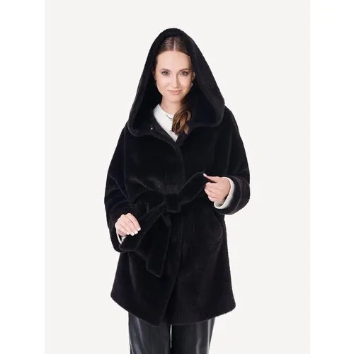 Пальто  Zarya MODY, размер 44, черный