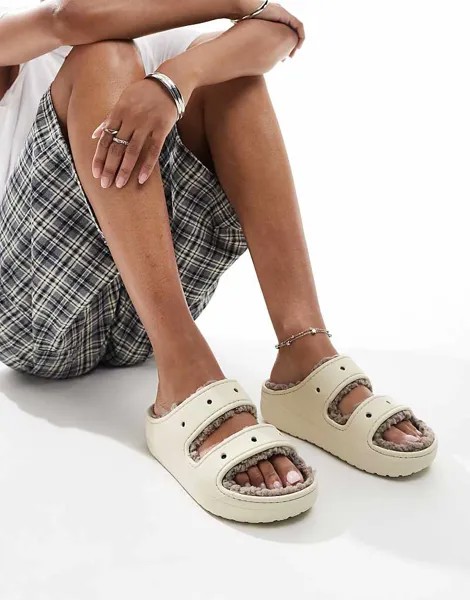 Crocs Unisex – Classic Cozzzy – Сандалии в виде грибов