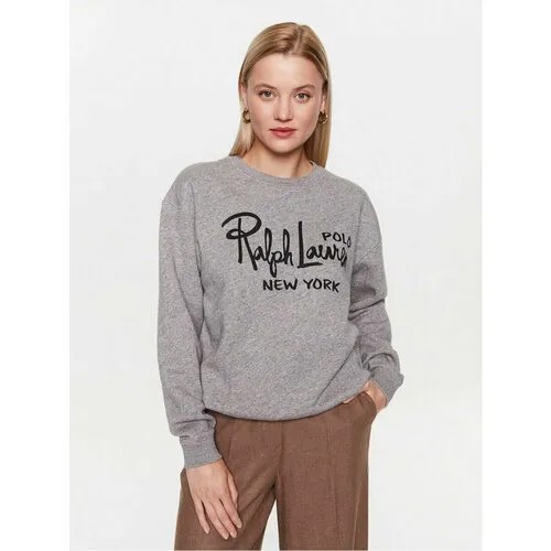 Свитшот Polo Ralph Lauren, размер XL [INT], серый
