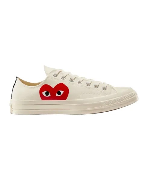 Низкие кеды от converse x comme des garçons Comme Des Garçons, белый