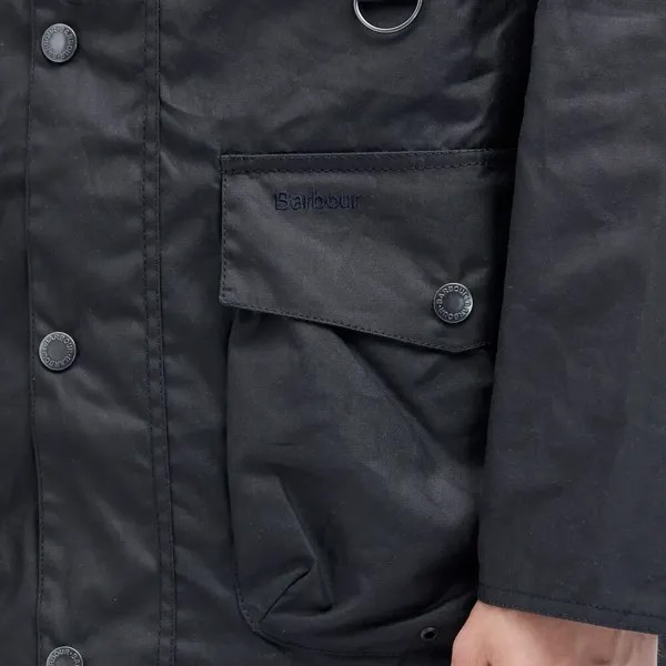 Вощеная куртка Barbour Camouflage Utility, синий