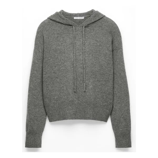 Худи Oysho 100% Cashmere, темно-серый меланж