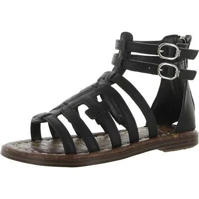 Кожаные сандалии-гладиаторы Sam Edelman для девочек Ginnie Little Kid, обувь BHFO 5409