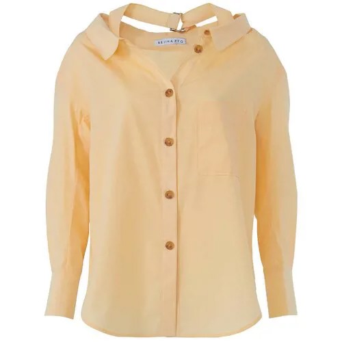 Рубашка Rejina Pyo C409 желтый m