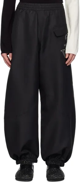 Черные перекрученные спортивные штаны Jw Anderson