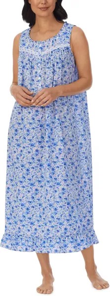 Ночная рубашка без рукавов длиной 50 дюймов Eileen West, цвет Multi Floral