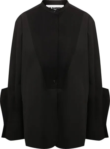 Рубашка Jil Sander Long-Sleeve 'Black', черный