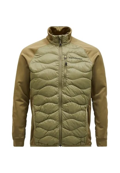 Пуховик Helium Hybrid Peak Performance, цвет grasgruen