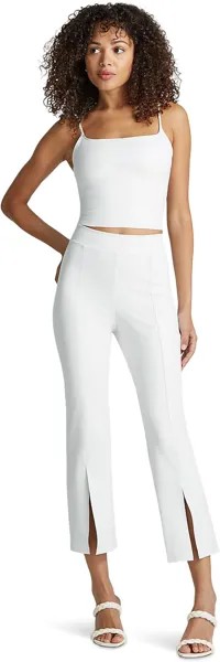 Брюки Commando Faux Leather 7/8 Split Front Pant, белый