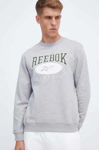 Толстовка Reebok, серый